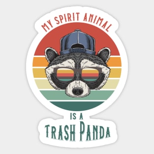 Trash Panda Sticker